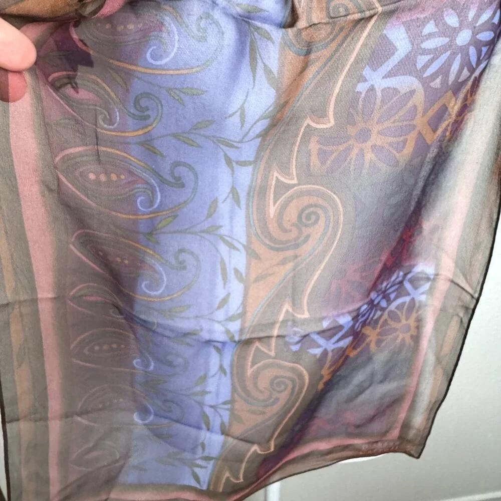 DIAHANN CARROLL Silk Scarf
